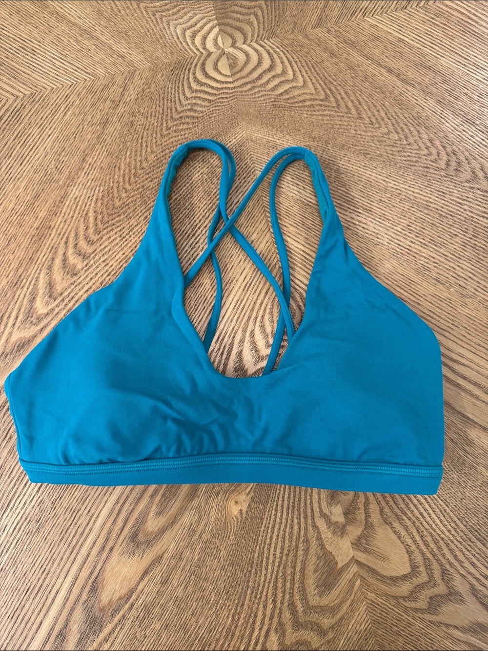 Lululemon Teal Crossback Bra